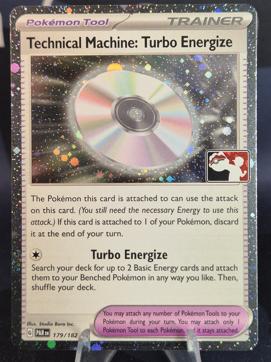 Technical Machine Turbo Energize Play Stamp Series 6 Holo