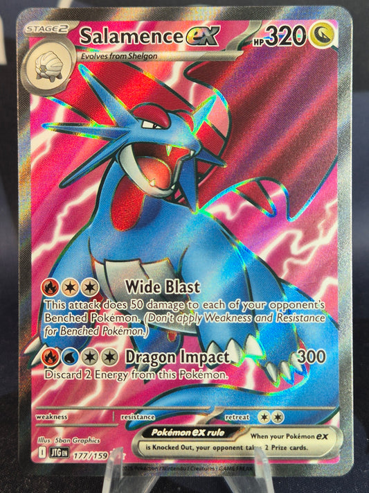 Salamence ex 177/159 Journey Together Ultra Rare