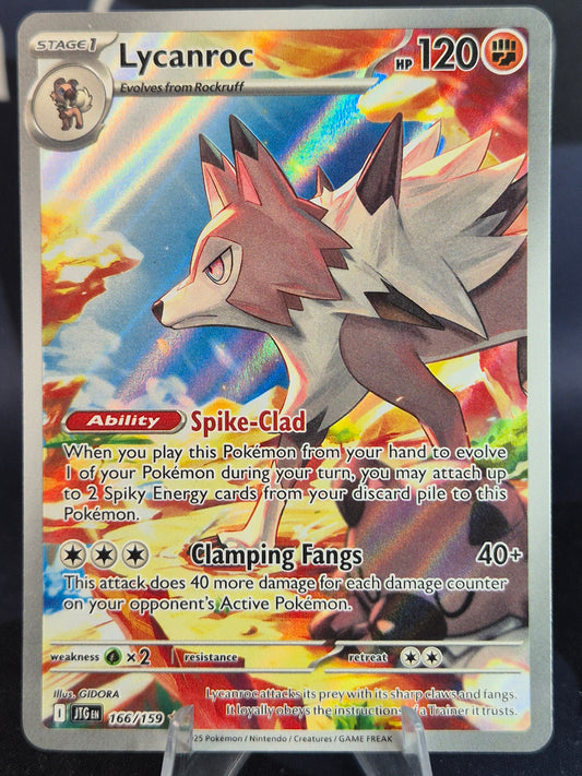 Lycanroc 166/159 Journey Together Illustration Rare