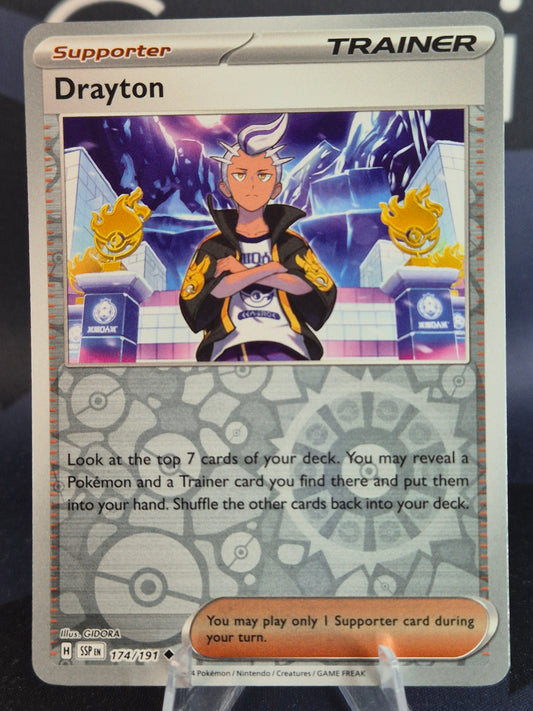 Drayton 174/191 Surging Sparks Reverse Holo