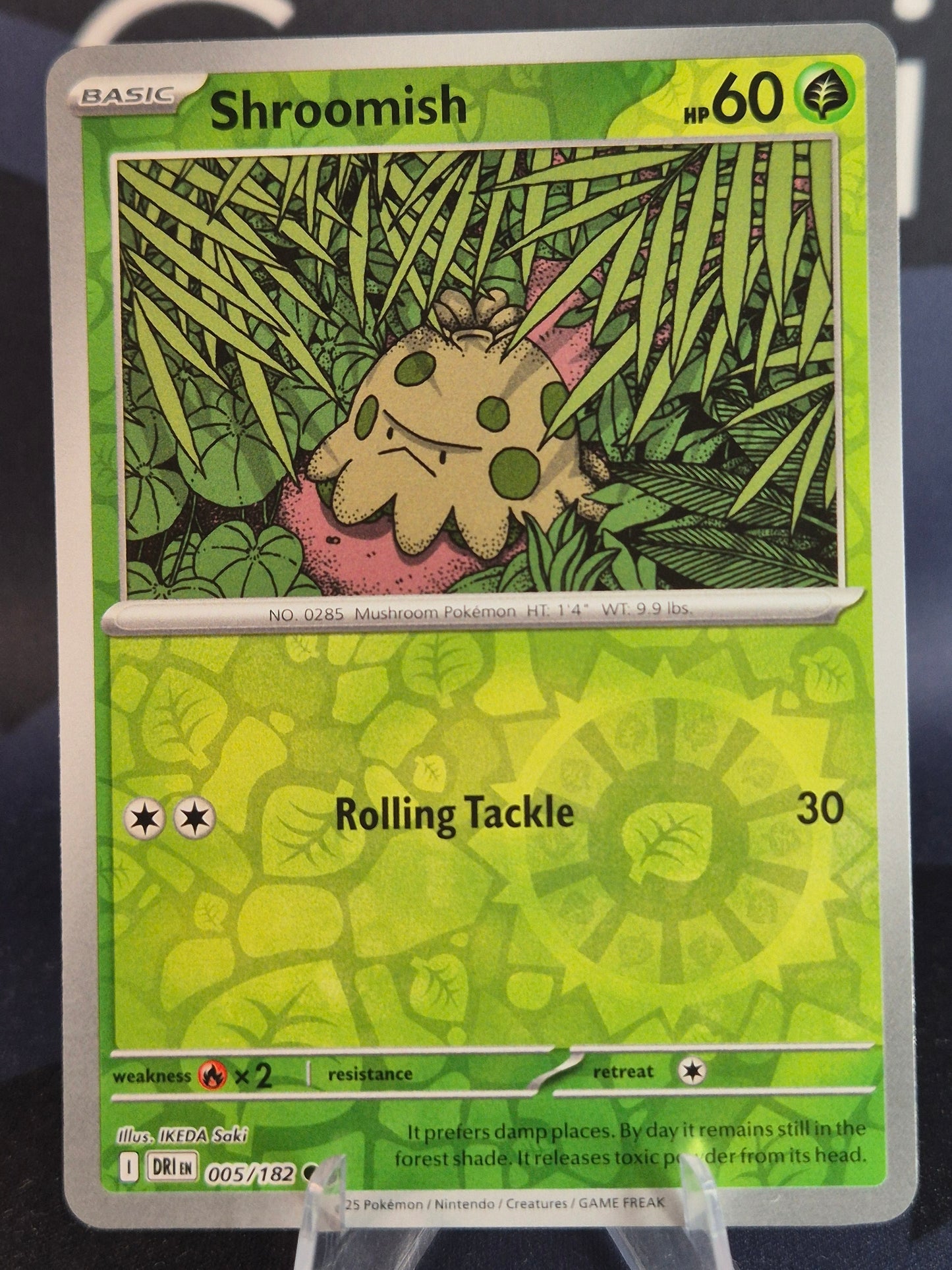 Shroomish 005/182 Destined Rivals Reverse Holo