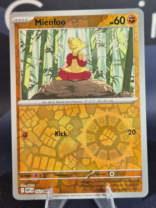 Mienfoo 052/086 White Flare Reverse Holo