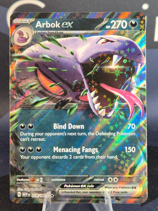 Arbok ex 024/165 151 Double Rare