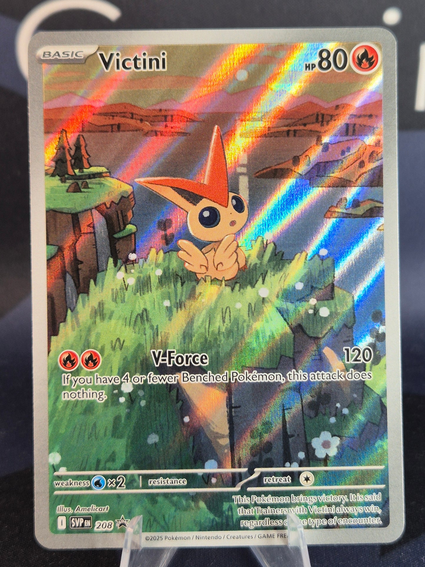 Victini SVP208 Black Star Promo