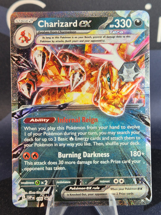Charizard ex SVP196 Black Star Promo