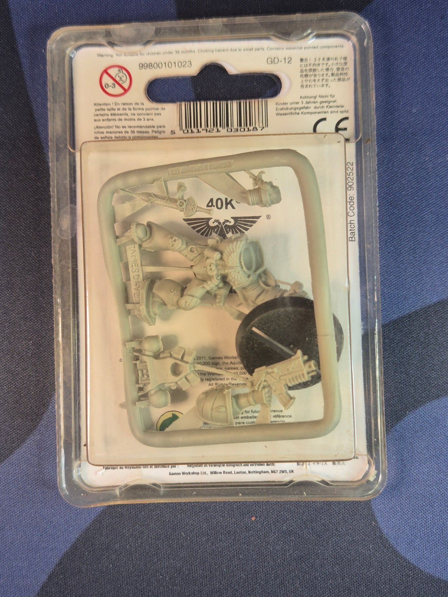Warhammer 40k Games Day 2012 Blood Angels Captain Sealed Blister OOP