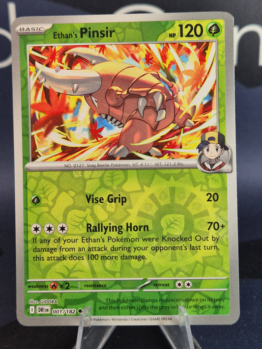 Ethan's Pinsir 001/182 Destined Rivals Reverse Holo