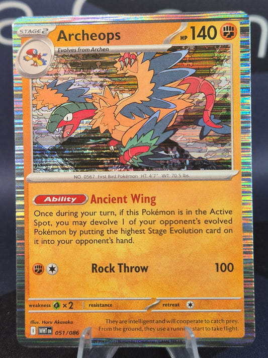 Archeops 051/086 White Flare Holo