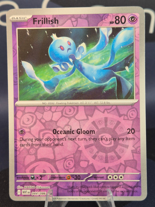 Frillish 044/086 White Flare Reverse Holo
