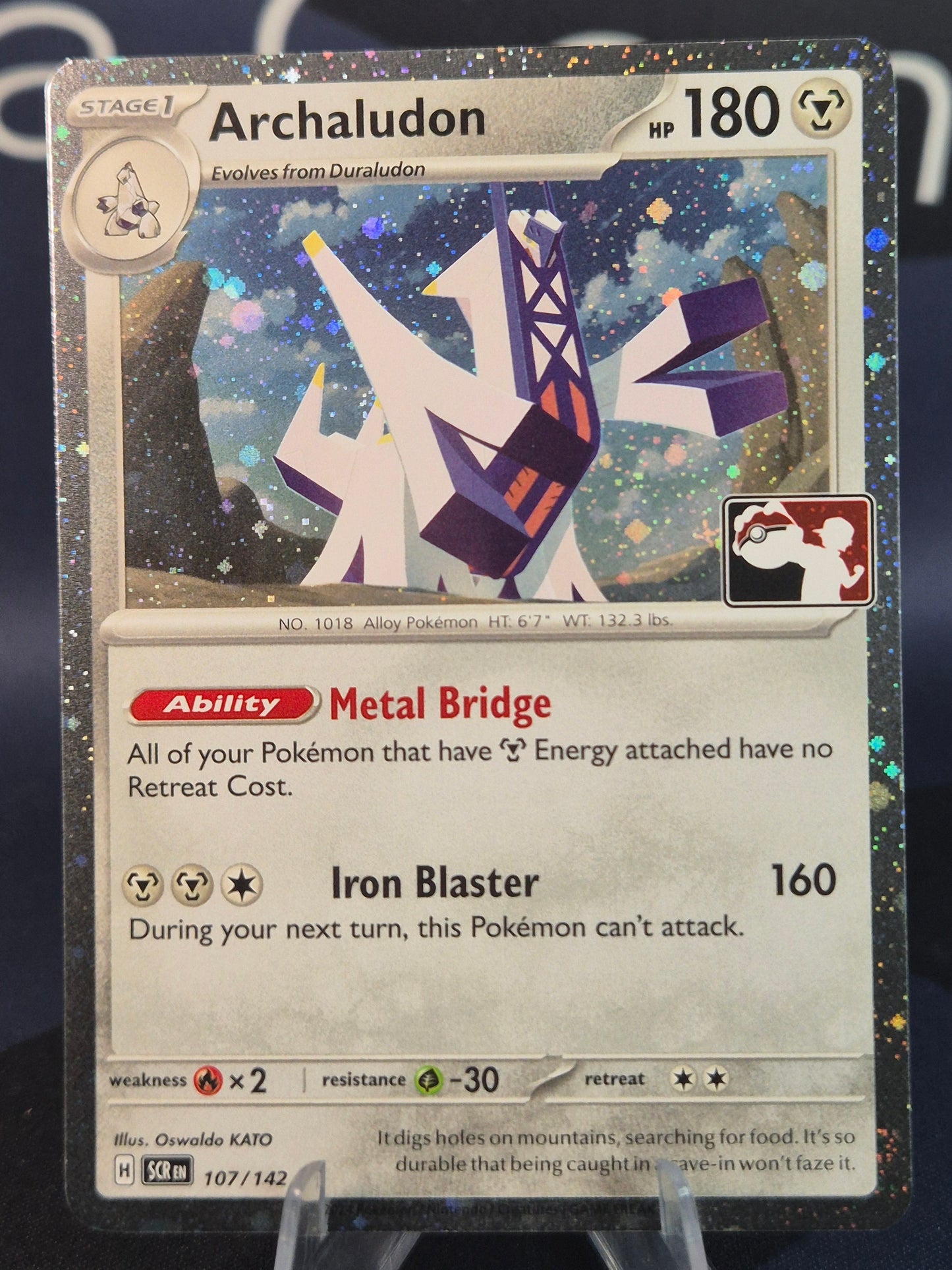Archaludon Play Stamp Series 6 Holo