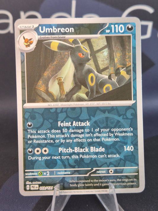 Umbreon 059/131 Prismatic Evolutions Reverse Holo