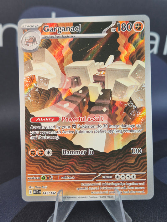 Garganacl 147/132 Mega Evolution Illustration Rare