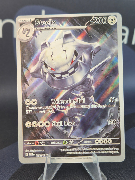 Steelix 150/132 Mega Evolution Illustration Rare