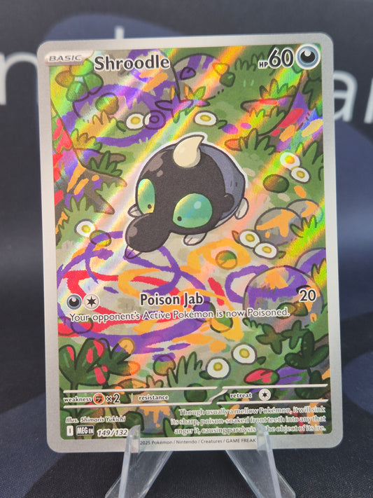 Shroodle 149/132 Mega Evolution Illustration Rare