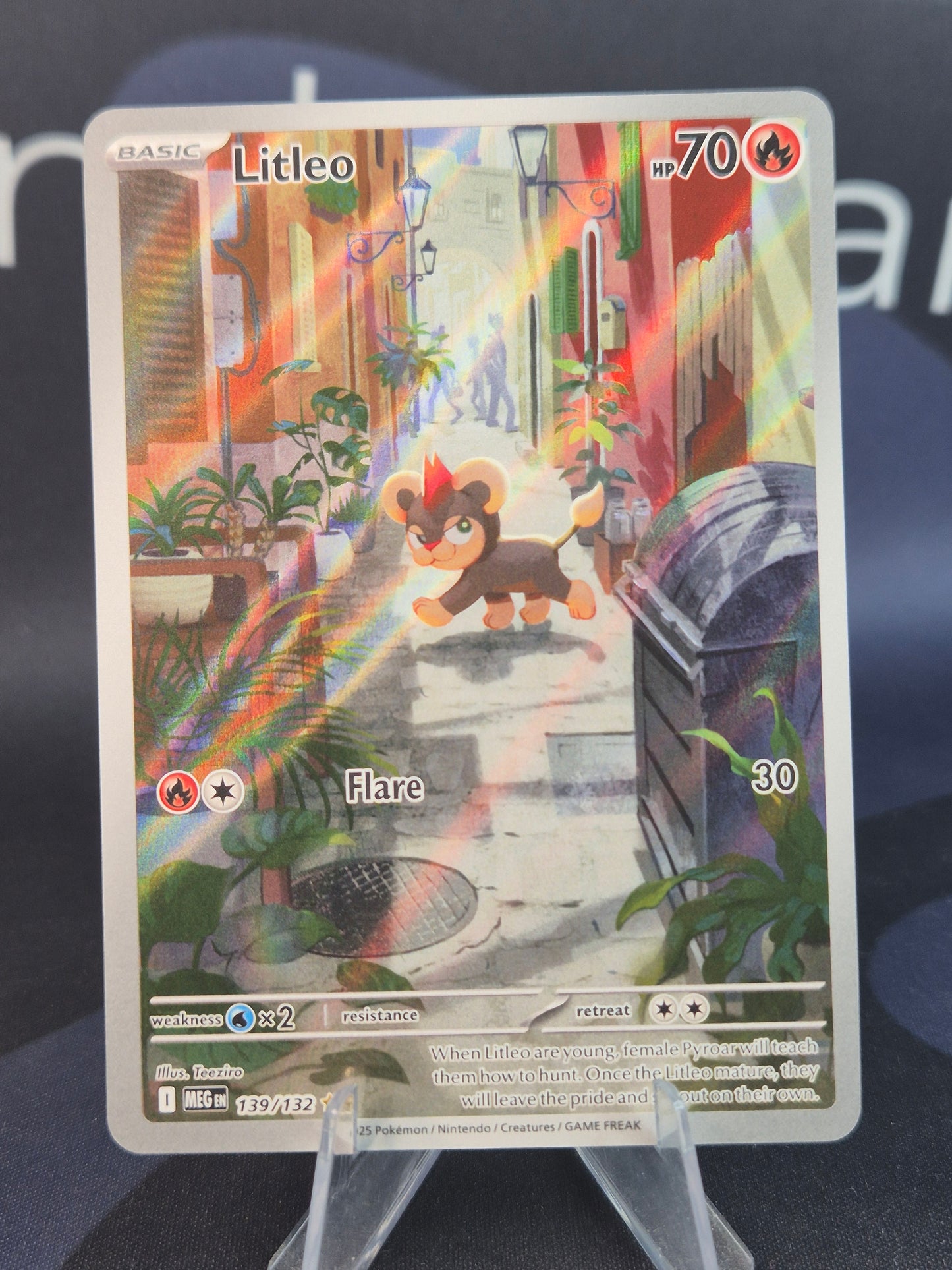Litleo 139/132 Mega Evolution Illustration Rare