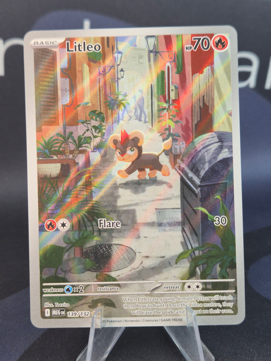 Litleo 139/132 Mega Evolution Illustration Rare