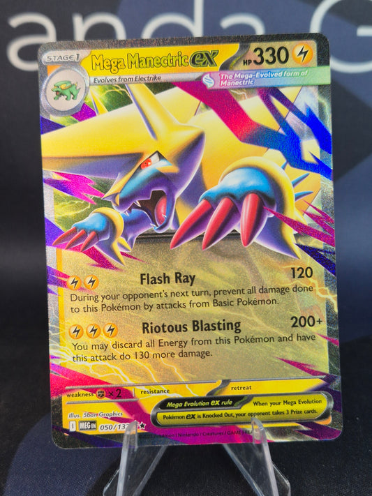 Mega Manectric ex 050/132 Mega Evolution Double Rare