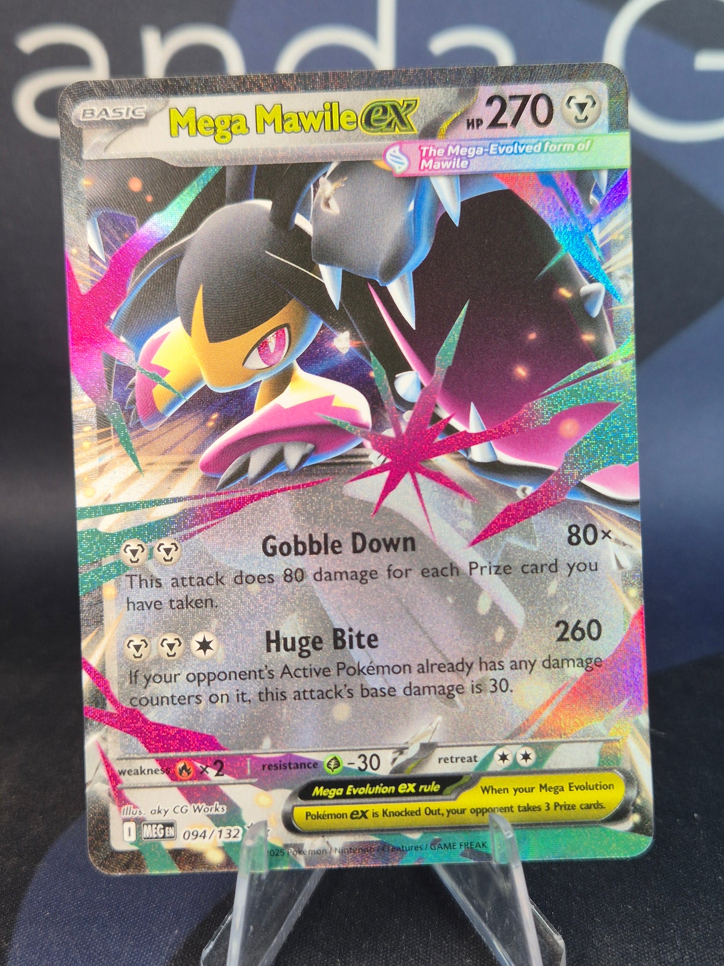 Mega Mawile ex 094/132 Mega Evolution Double Rare