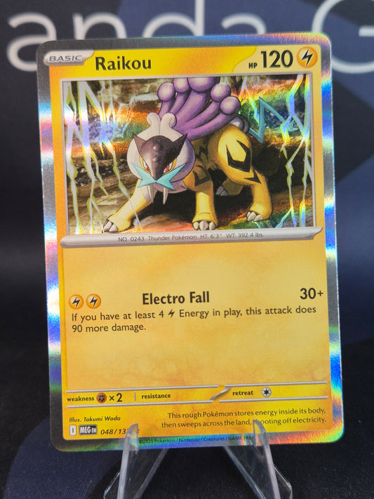 Raiku 048/132 Mega Evolution Holo Rare