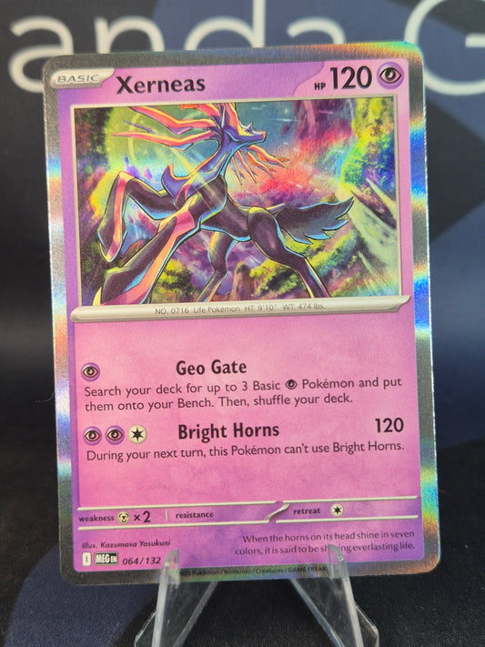 Zerneas 064/132 Mega Evolution Holo Rare