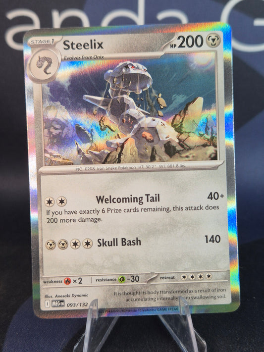 Steelix 093/132 Mega Evolution Holo Rare