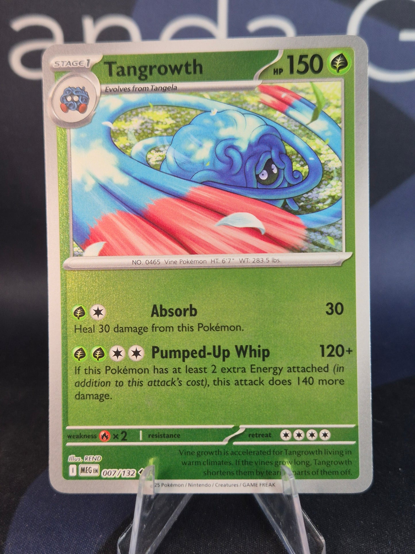 Tangrowth 007/132 Mega Evolution Reverse Holo
