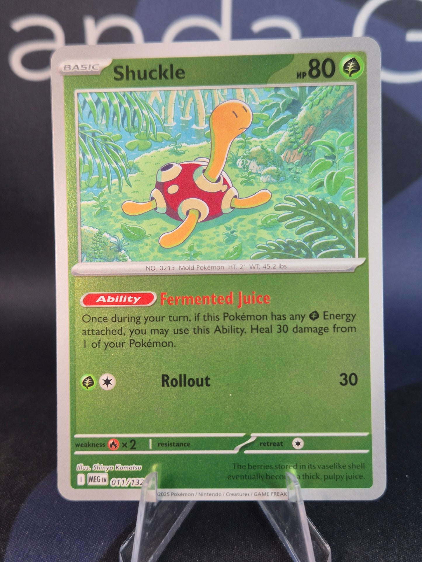 Shuckle 011/132 Mega Evolution Reverse Holo