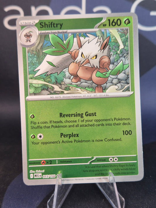 Shiftry 015/132 Mega Evolution Reverse Holo