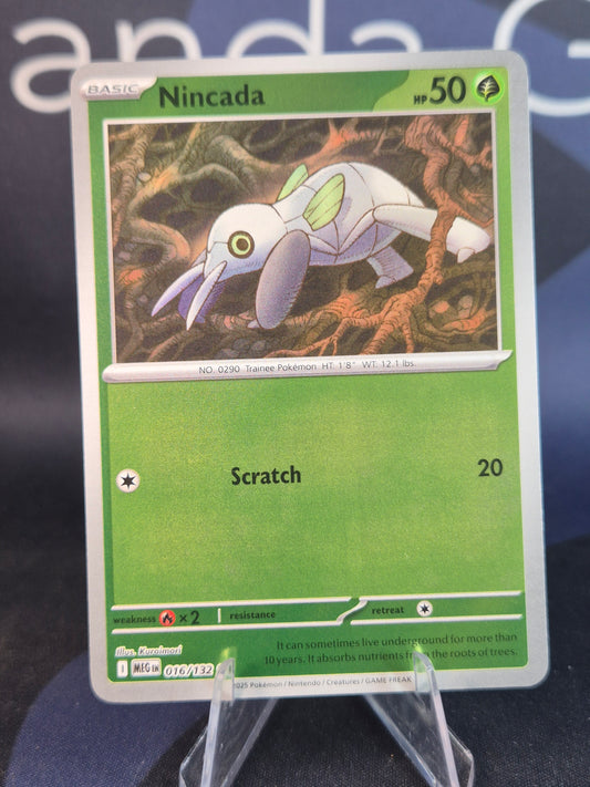 Nincada 016/132 Mega Evolution Reverse Holo