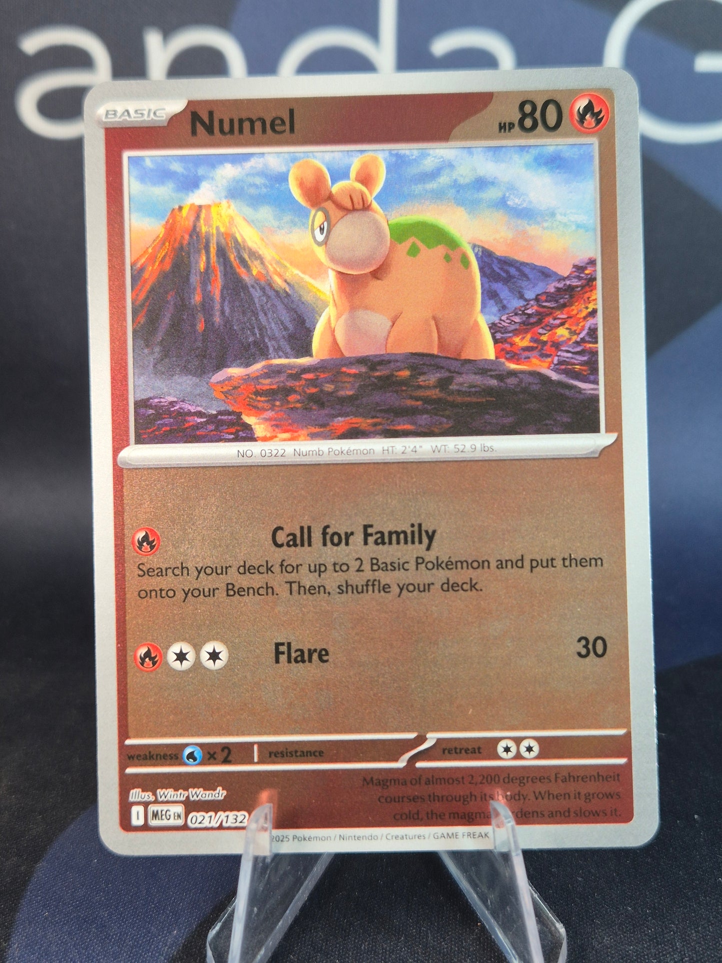 Numel 021/132 Mega Evolution Reverse Holo