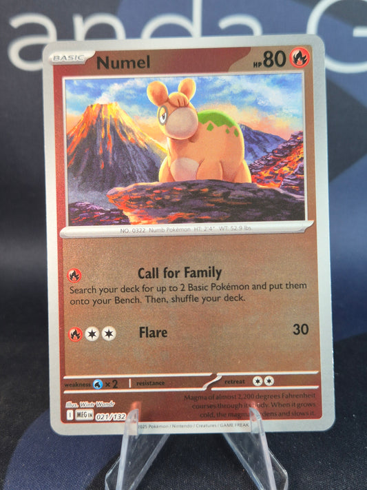Numel 021/132 Mega Evolution Reverse Holo
