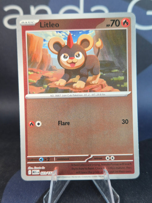 Litleo 023/132 Mega Evolution Reverse Holo