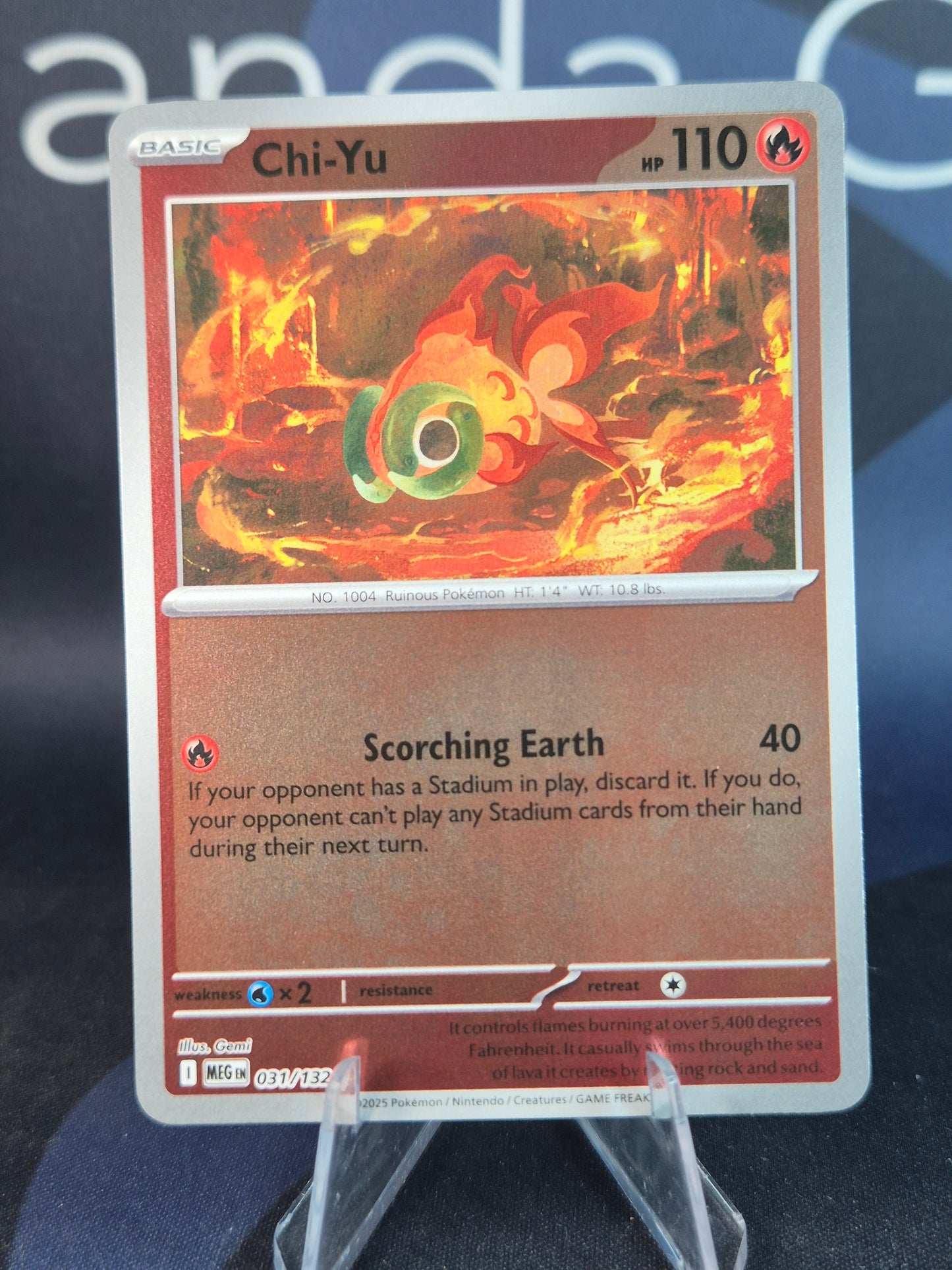 Chi-Yu 031/132 Mega Evolution Reverse Holo