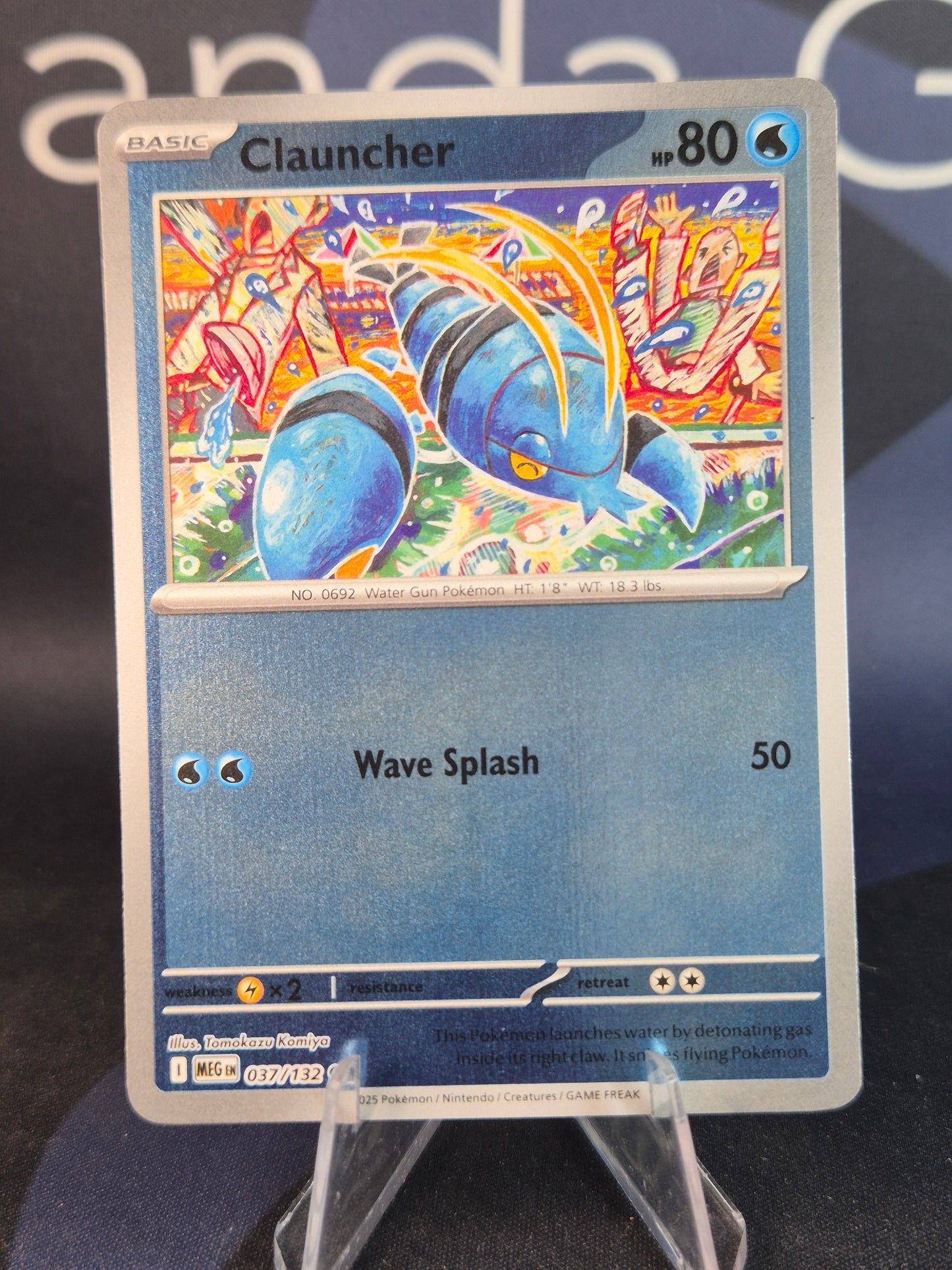 Clauncher 037/132 Mega Evolution Reverse Holo
