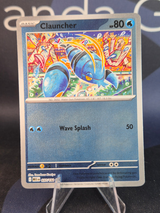 Clauncher 037/132 Mega Evolution Reverse Holo