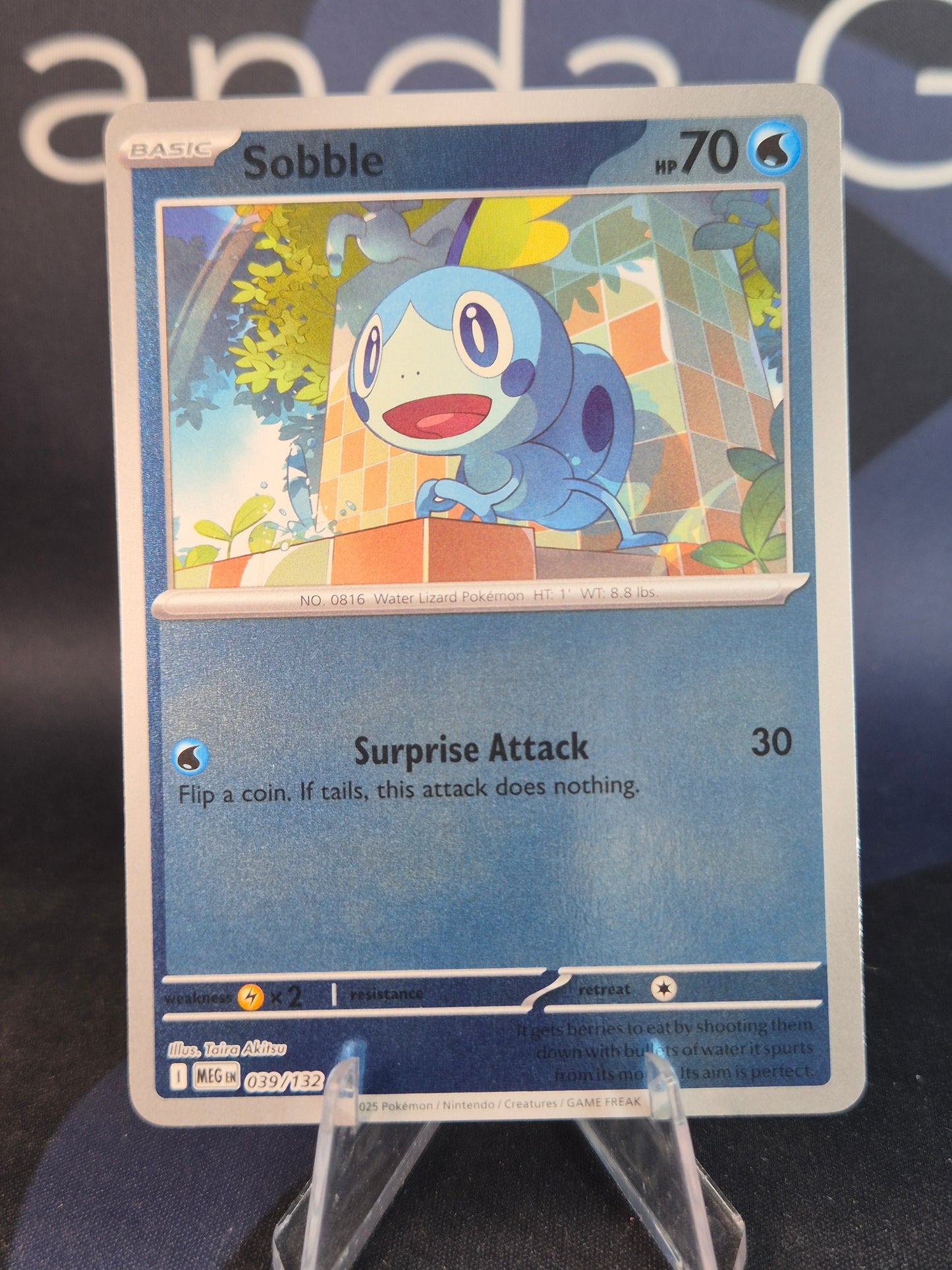 Sobble 039/132 Mega Evolution Reverse Holo