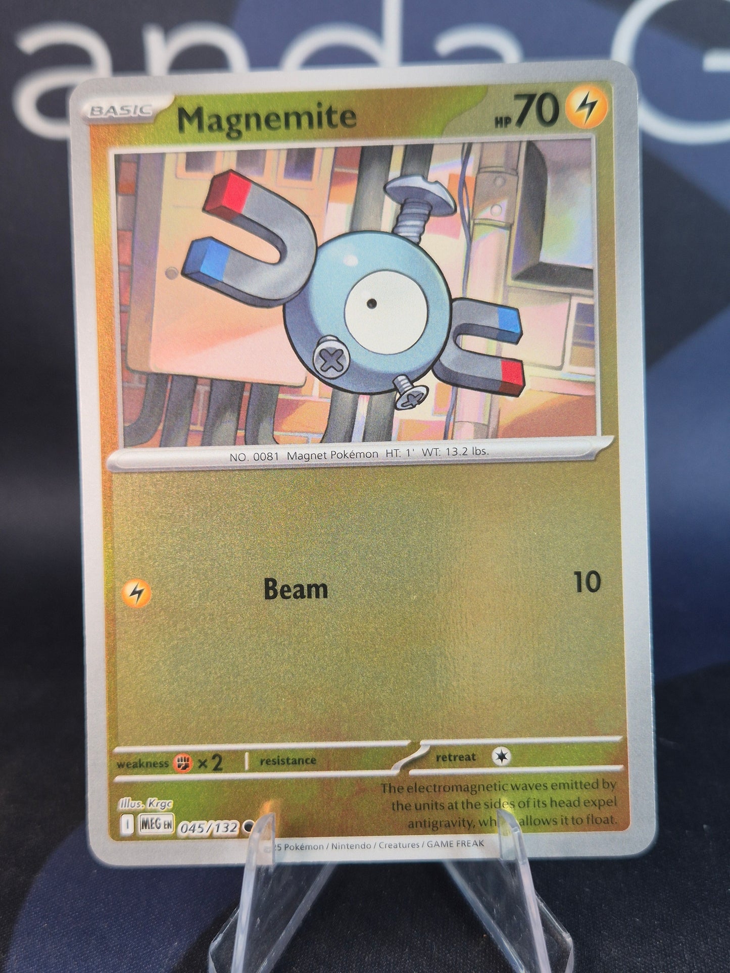 Magnemite 045/132 Mega Evolution Reverse Holo