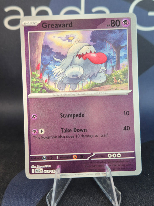 Greavard 065/132 Mega Evolution Reverse Holo