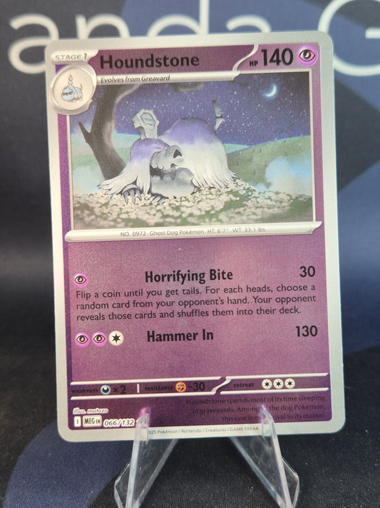 Houndstone 066/132 Mega Evolution Reverse Holo