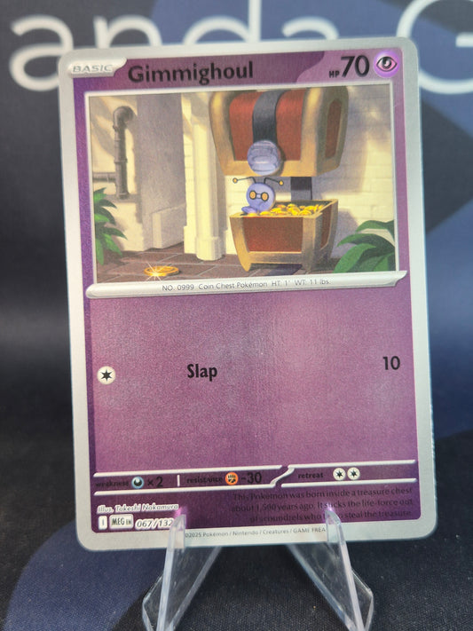 Gimmighoul 067/132 Mega Evolution Reverse Holo