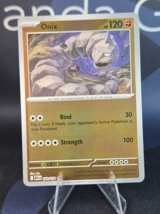 Onix 070/132 Mega Evolution Reverse Holo