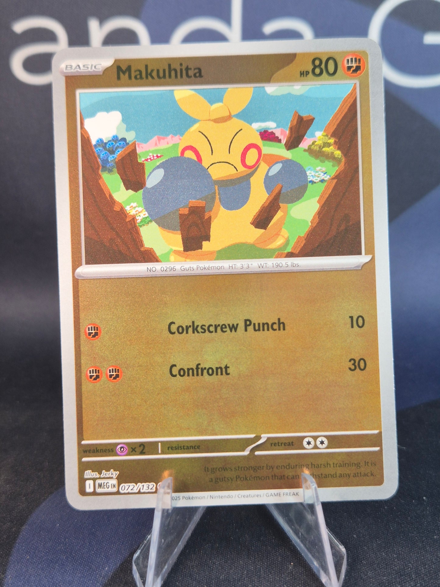 Makuhita 072/132 Mega Evolution Reverse Holo