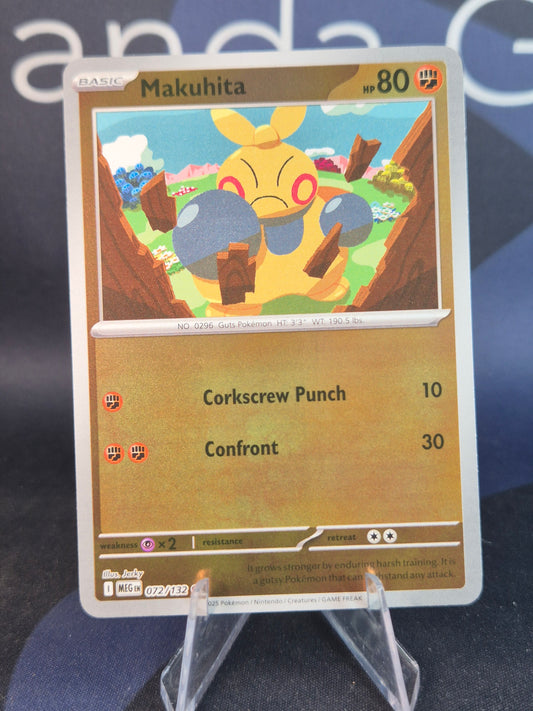 Makuhita 072/132 Mega Evolution Reverse Holo