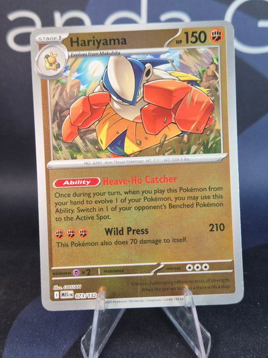 Hariyama 073/132 Mega Evolution Reverse Holo