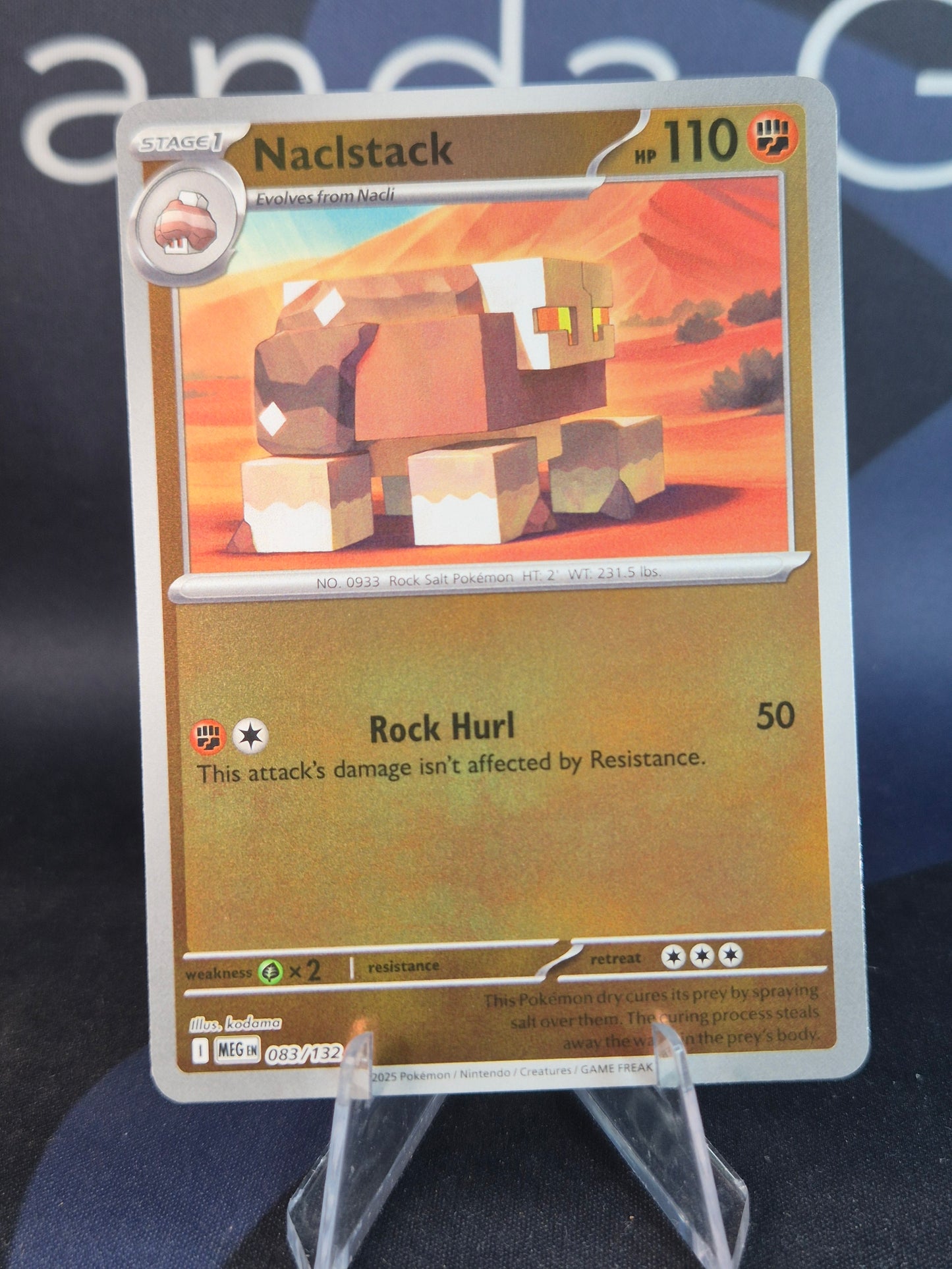 Naclstack 083/132 Mega Evolution Reverse Holo