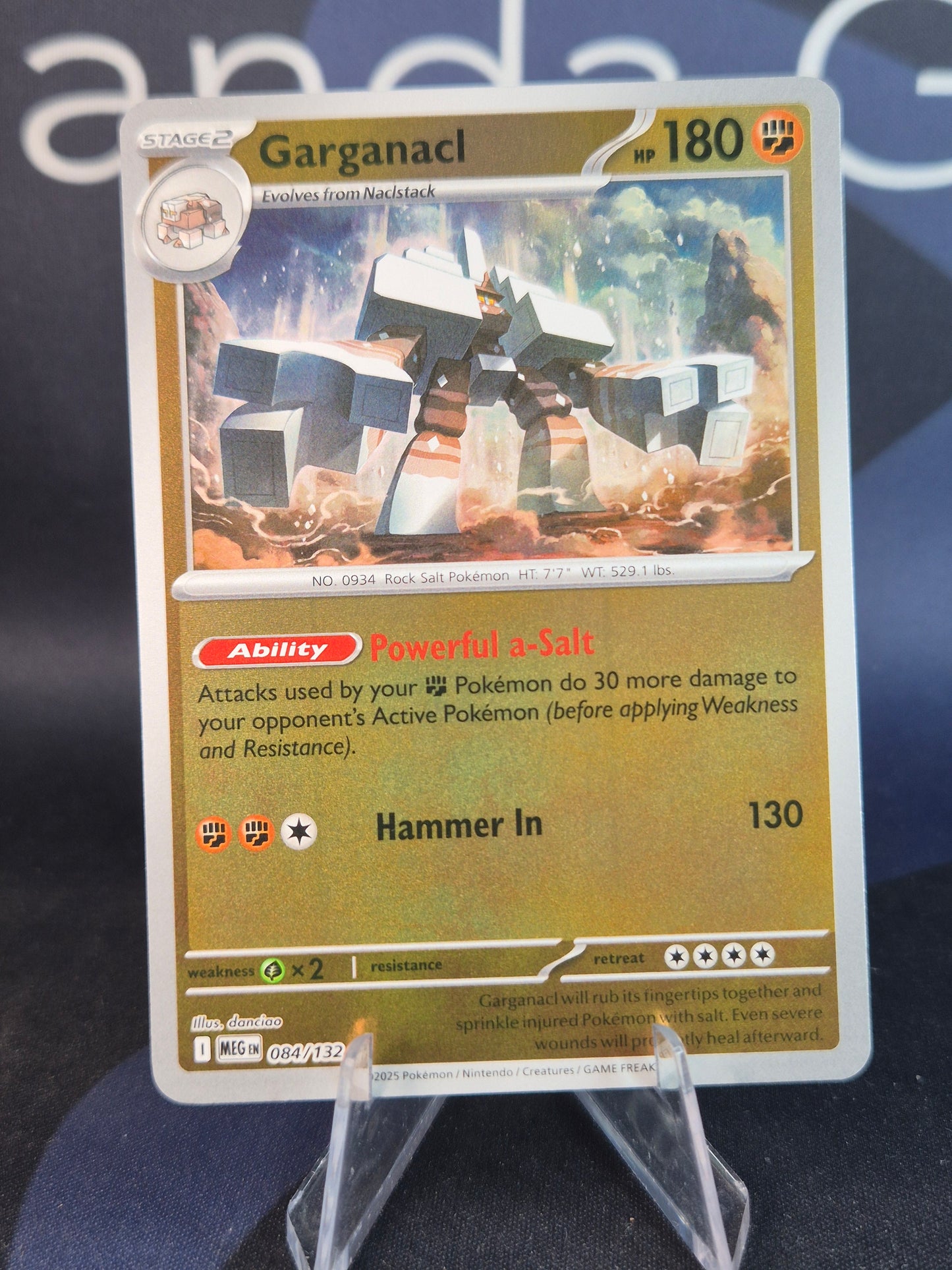 Garganacl 084/132 Mega Evolution Reverse Holo