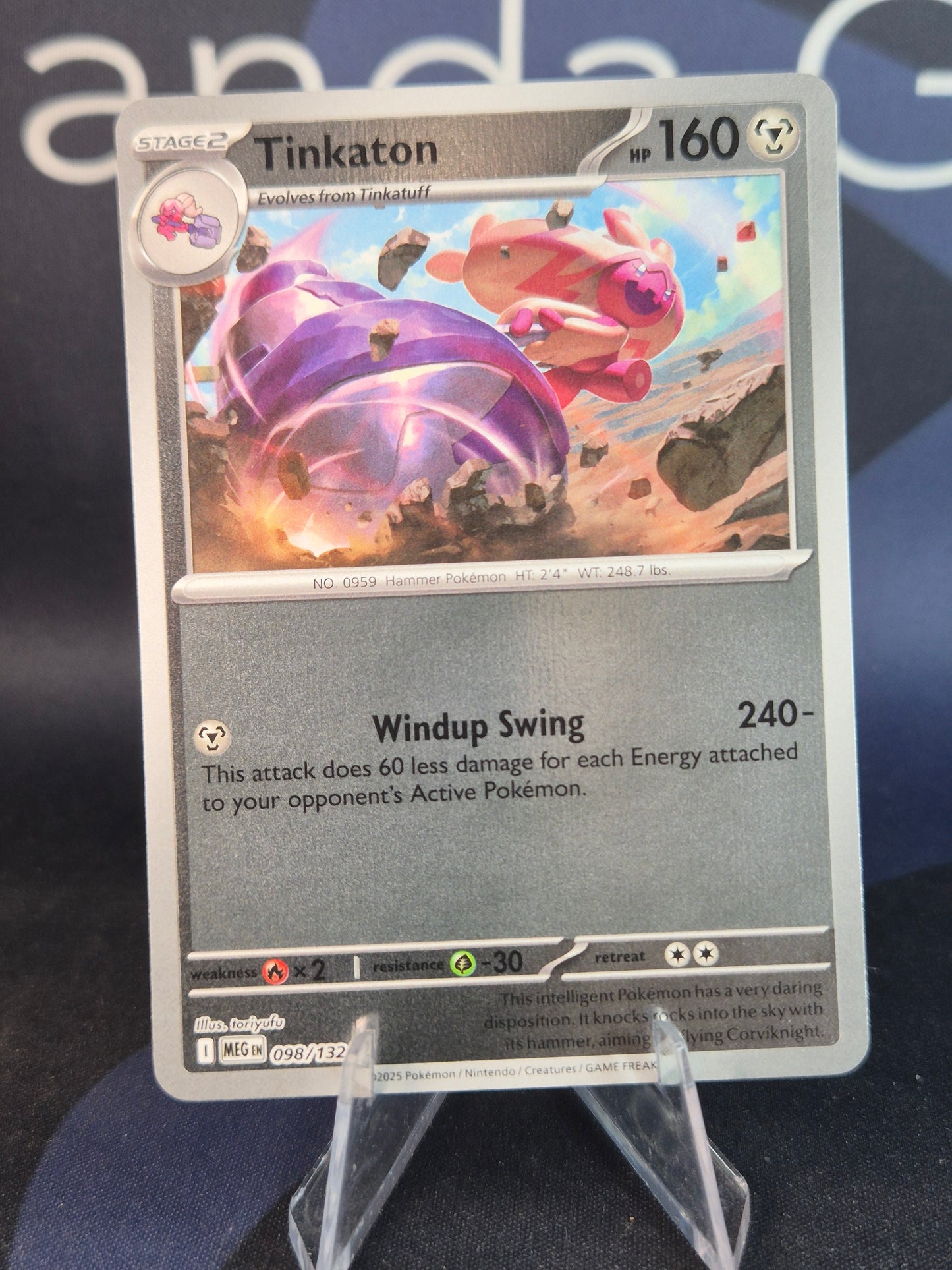 Tinkaton 098/132 Mega Evolution Reverse Holo