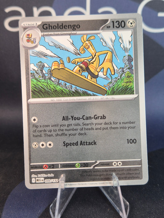 Gholdengo 099/132 Mega Evolution Reverse Holo
