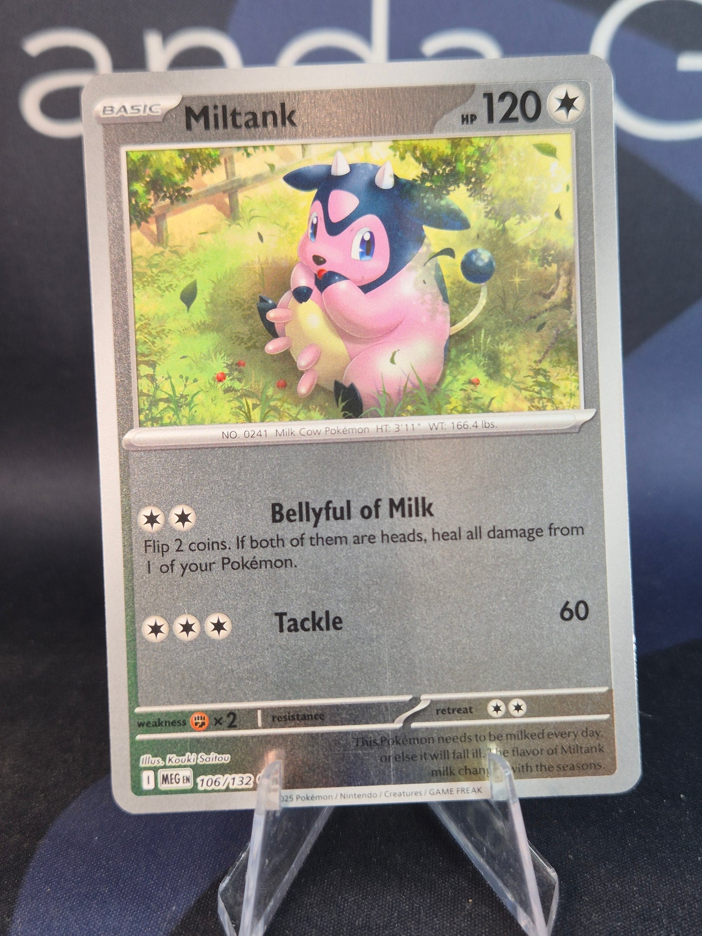 Miltank 106/132 Mega Evolution Reverse Holo