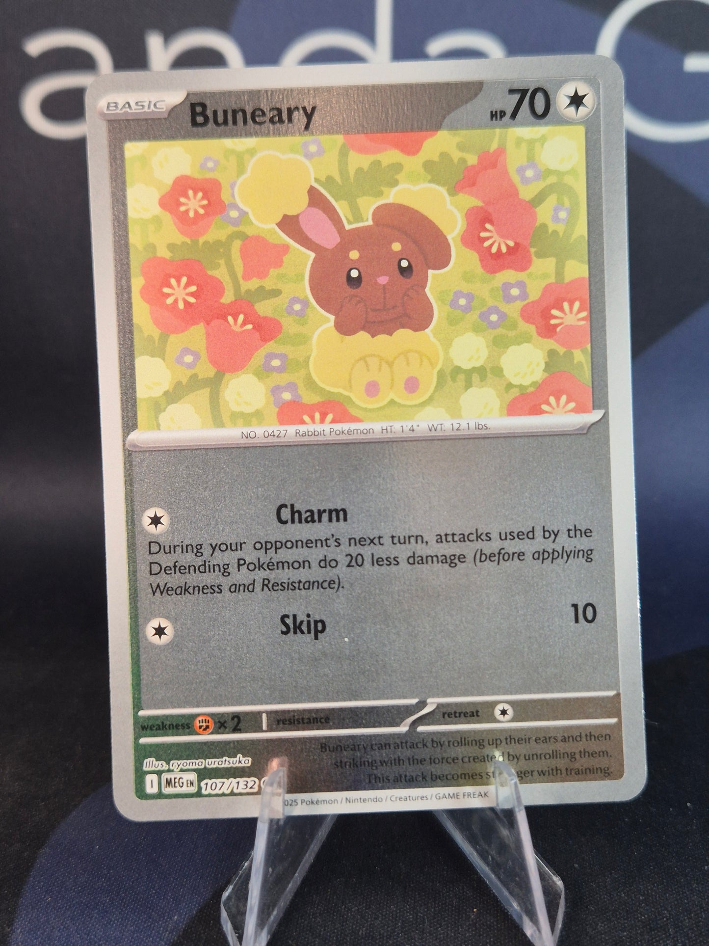 Buneary 107/132 Mega Evolution Reverse Holo